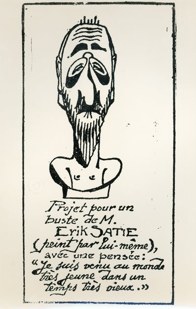 Self Portrait by Erik Satie